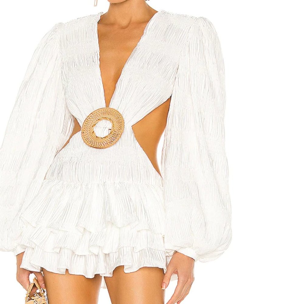 Bronx and Banco Lila White Dress - XS